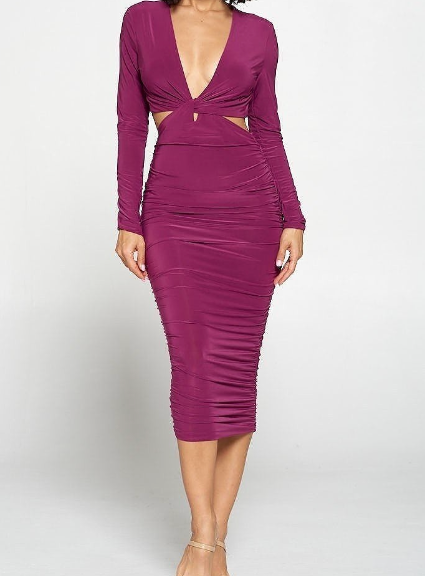 Royalty Midi Dress